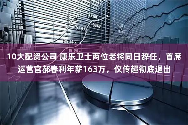 10大配资公司 康乐卫士两位老将同日辞任，首席运营官郝春利年薪163万，仪传超彻底退出